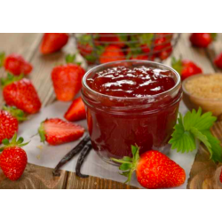 Jam, Strawberry & Bourbon Vanilla 260ml